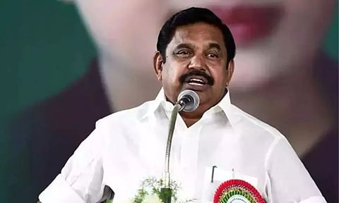 Edappadi K Palaniswami. (File)