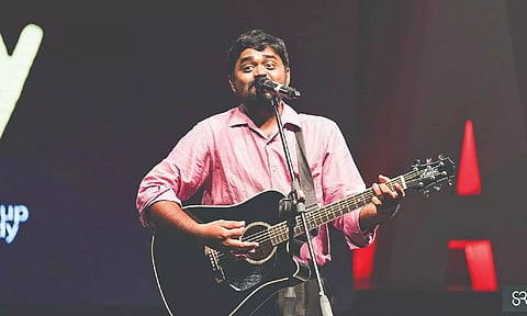 &nbsp;Musical comedian&nbsp; Jagan Krishnan.