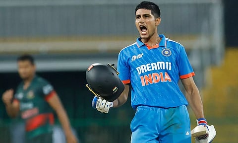 Shubman Gill (X/@BCCI)&nbsp;