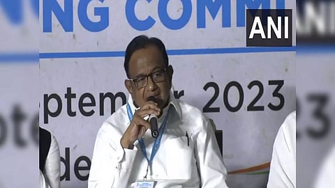 Congress leader P Chidambaram (Photo/ANI)