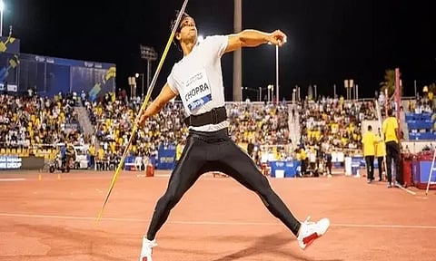 Neeraj Chopra (Photo: Wanda Diamond League/ Twitter)