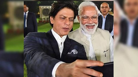 Shah Rukh Khan with Prime Minister Narendra Modi (Image: X)