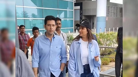 Parineeti Chopra, Raghav Chadha (Image : X)
