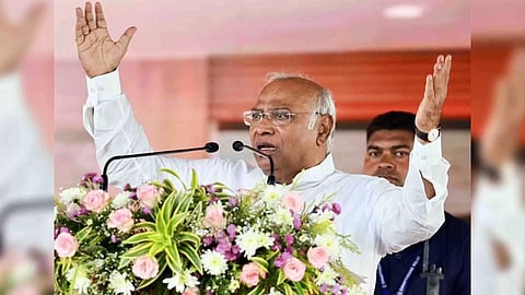 Congress Chief Mallikarjun Kharge (Photo/ANI)