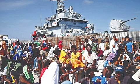 Visuals from the spot