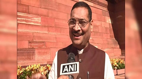 BJP MP Deepak Prakash speaking to ANI. (Photo/ANI)