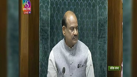 Lok Sabha speaker Om Birla (Photo: Sansad TV)