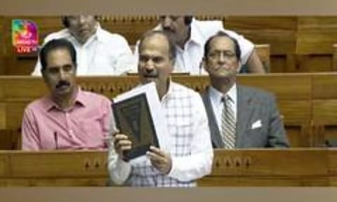 Congress leader Adhir Ranjan Chowdhury (Image: ANI)