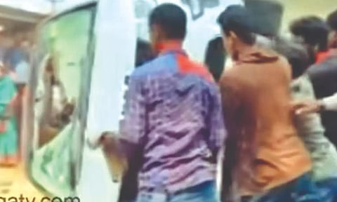 Visuals from the spot