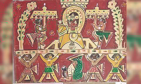 Art work of K Sreenivasulu