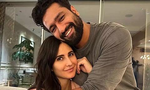 Vicky Kaushal with Katrina Kaif (Instagram)