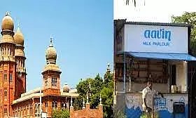 Madras High Court; Aavin booth