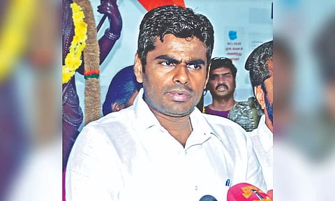 BJP state president K Annamalai&nbsp;