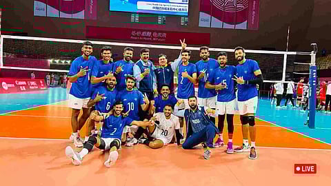Indian's Men's Volleyball Team (Photo: SAI/X)
