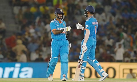 Crucial fifties take India past Australia
