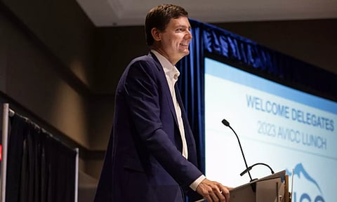 &nbsp;Premier of Canada's British Columbia province David Eby (IANS)