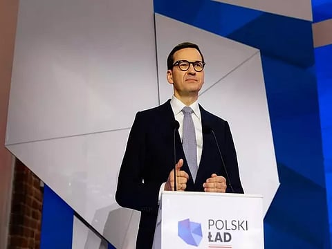 Polish Prime Minister Mateusz Morawiecki