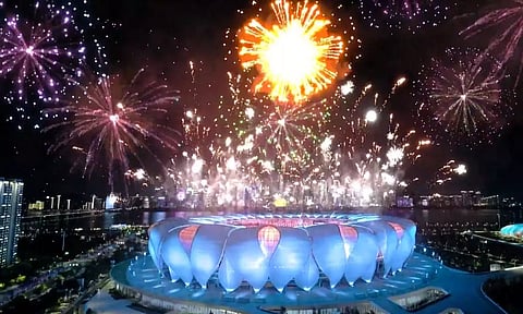 Screengrab from the opening ceremony.