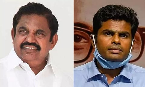 Edappadi K Palaniswami; Annamalai
