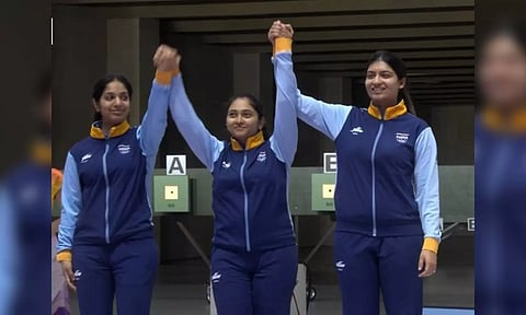 Ramita, Mehuli Ghosh and Ashi Chouksey (X/@AmitShah)