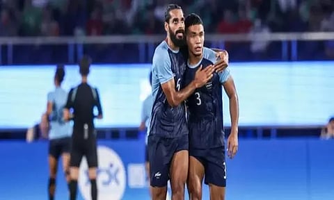 Men's Football team (Image: Asian Games/ Olympics.com)