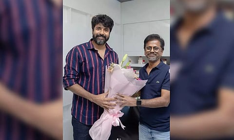 Actor Sivakarthikeyan with director AR Murugadoss