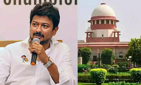 &nbsp;Udhayanidhi Stalin and Supreme Court (Source: DailyThanthi)