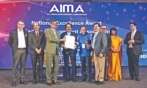 MMA awarded the Best Management Association in India