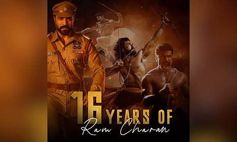 Fans celebrate Ram Charan’s 16 years in film industry
