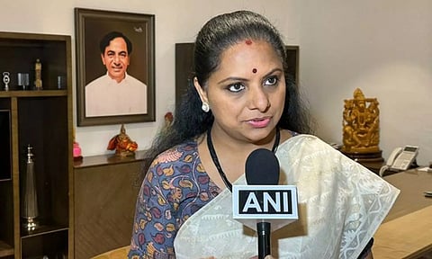 BRS MLC K Kavitha (ANI)