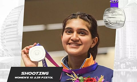 Telangana Shooter Esha Singh (IANS)