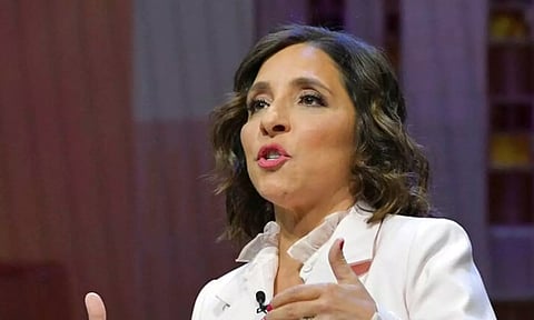 X Corp CEO Linda Yaccarino (AP)