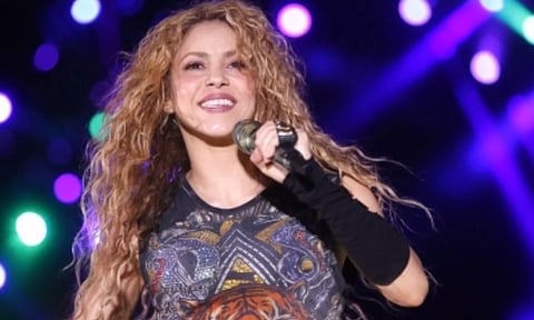 Shakira says she is proud to be from Colombia