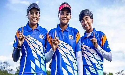 Indian women's compound team
