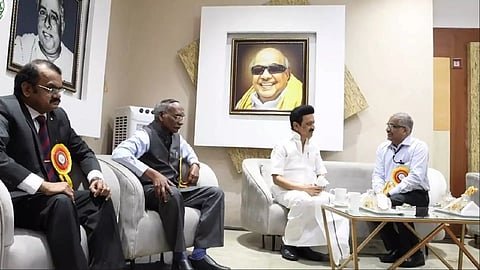Stalin meets ISRO scientists from Tamil Nadu (Screengrab)