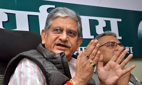 JD-U President Lalan Singh (PTI)