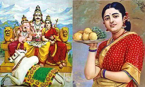 Raja Ravi Varma’s chromolithograph artworks on display