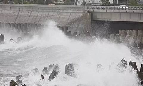 Typhoon Koinu pounds Taiwan with heavy rains, winds (Photo: Reuters)