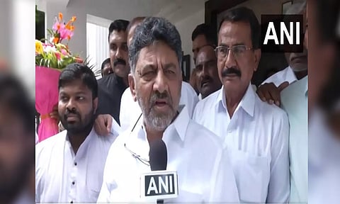 Karnataka Deputy Chief Minister DK Shivakumar (ANI)