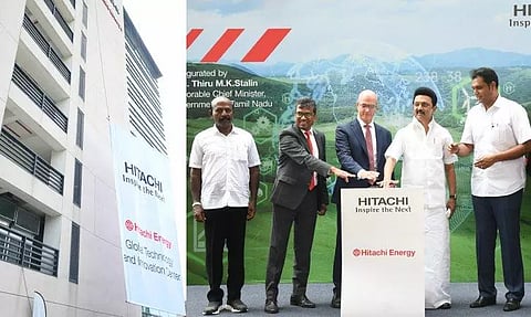 CM Stalin at the inauguration of the Hitachi Energy Technology and Innovation Centre