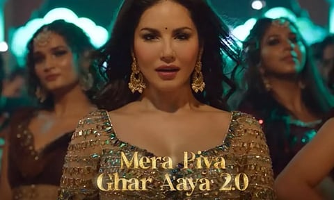 Sunny Leone Mera Piya Ghar Aaya 2.0 (Image source: Instagram)