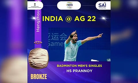 HS Prannoy (Photo: SAI Media/ Twitter)