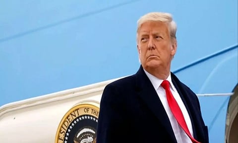 &nbsp;Former US President Donald Trump