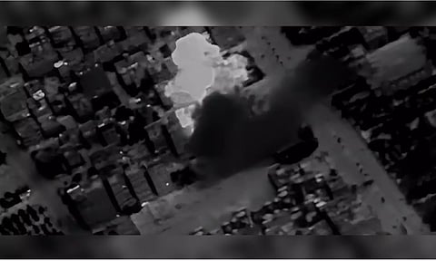 Israeli warplanes continues to strike Gaza. (Video: X//@IAFsite)