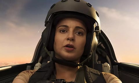 Kangana Ranaut in 'Tejas' (YouTube/RSVP Movies)