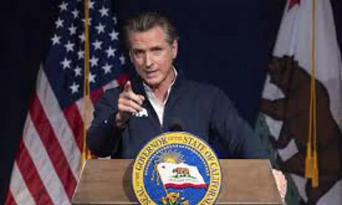 California Governor Gavin Newsom