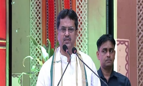 &nbsp;Tripura Chief Minister Manik Saha