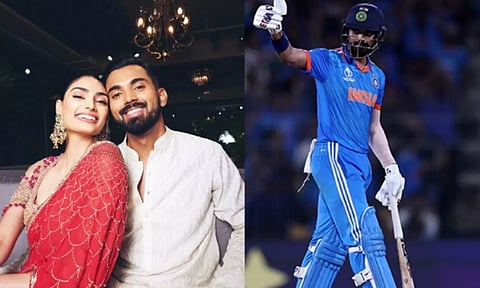 Athiya Shetty, KL Rahul (Image source: Instagram), KL Rahul ( Photo- BCCI Twitter)