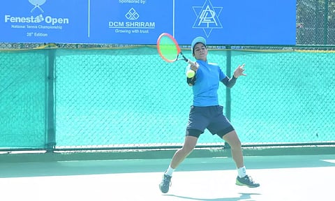 Over 180 players vie for top honours at 28th Fenesta Open National Tennis Championship