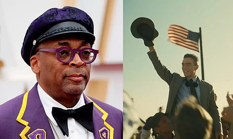 Spike Lee; Still from Christopher Nolan's 'Oppenheimer'